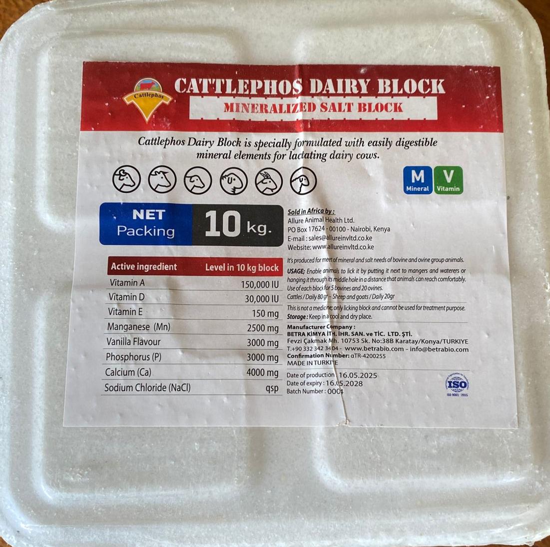 Cattlephos Milk Block - Mineralized Milk Block